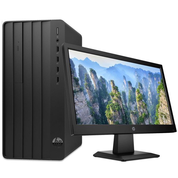 HP Pro Tower 290 G9 Intel i3-12100/UHD 730 SSD 256 Gb DDR4-3200 8Gb Ecran Hp 18,5" P19b G4