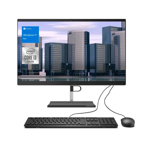 Lenovo V30a - tout-en-un - Core i3 1005G1 1.2 GHz - 4 Go - HDD 1 To - LED 23.8"