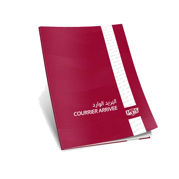 Registres Courier arrivée & Courrier départ