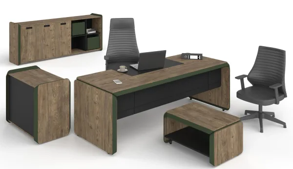 Ensemble de Bureau Exécutif Darcy – Image 4