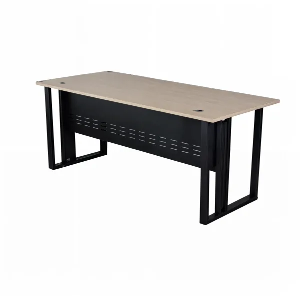 Bureau avec pieds métalliques gamme Erable