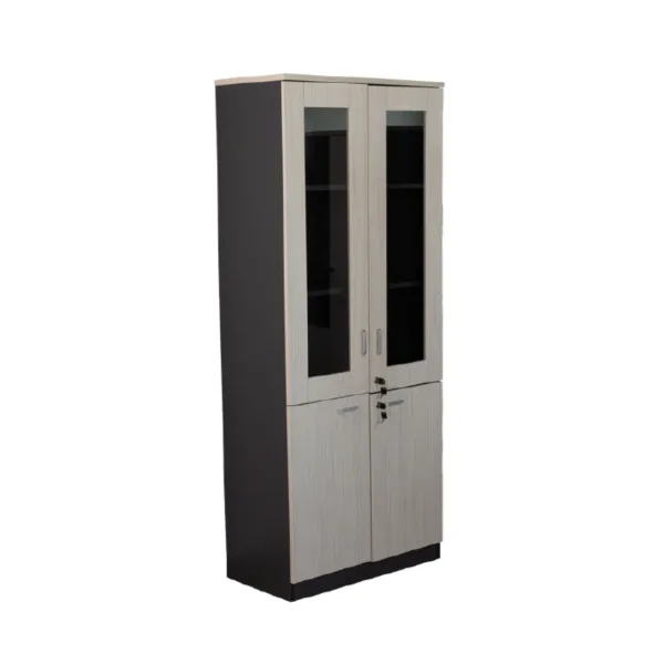 Armoire Pleine 2 portes Vitrée/Pleine/Semi Pleine Erable