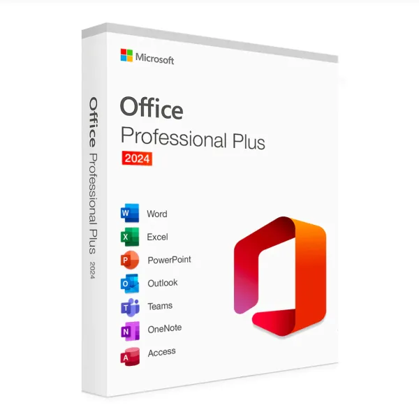 Licence Office 2024/2021/2019/2016 pro plus coffret