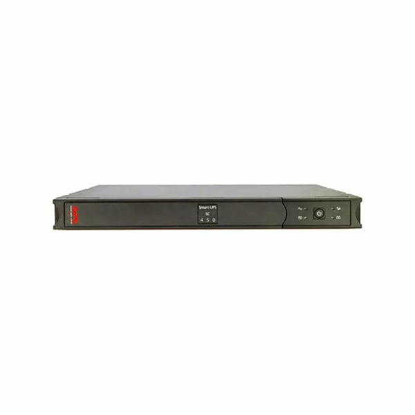 Onduleur Smart-UPS APC SC, 450 VA, 230 V - montage en rack 1U/tour SC450RMI1U