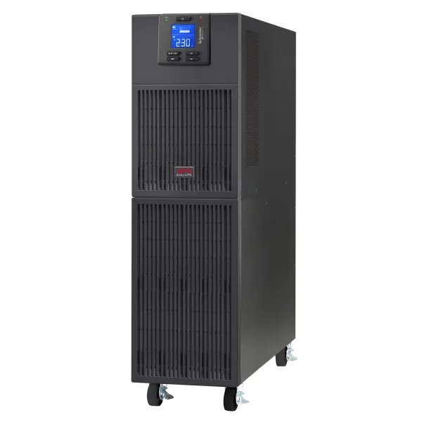 APC Easy UPS SRV, Onduleur, 6000VA, Prise Câblage dur 3 fils(P+N+E),Fente pour carte intelligente, LCD, 230 V SRV6KI