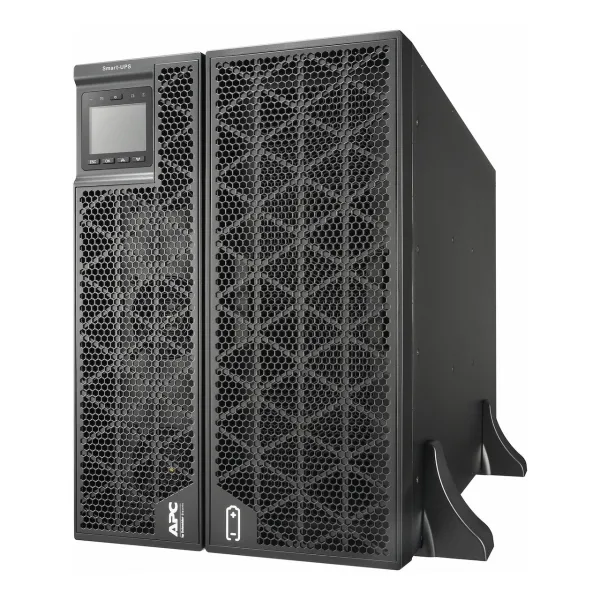 APC Smart-UPS On-Line, 20kVA/20kW, Rack/Tower, 230V/380V...415V, Câblage 5 fils (3P+N+E)+3 fils (1P+N+E), Carte réseau , kit de rails sans SRTG20KXLI
