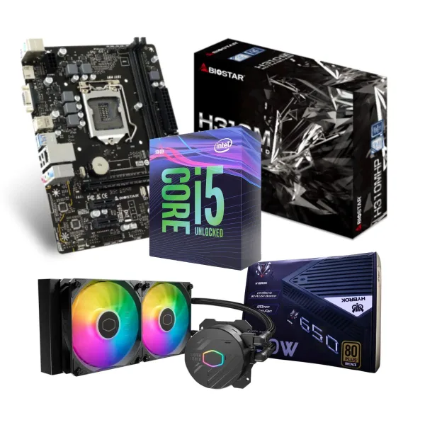 Bundle Core i5-9600KF – Gaming fluide et efficacité